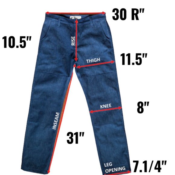 Crosshatch Black Label Jeans - 30R - Picture 13 of 13